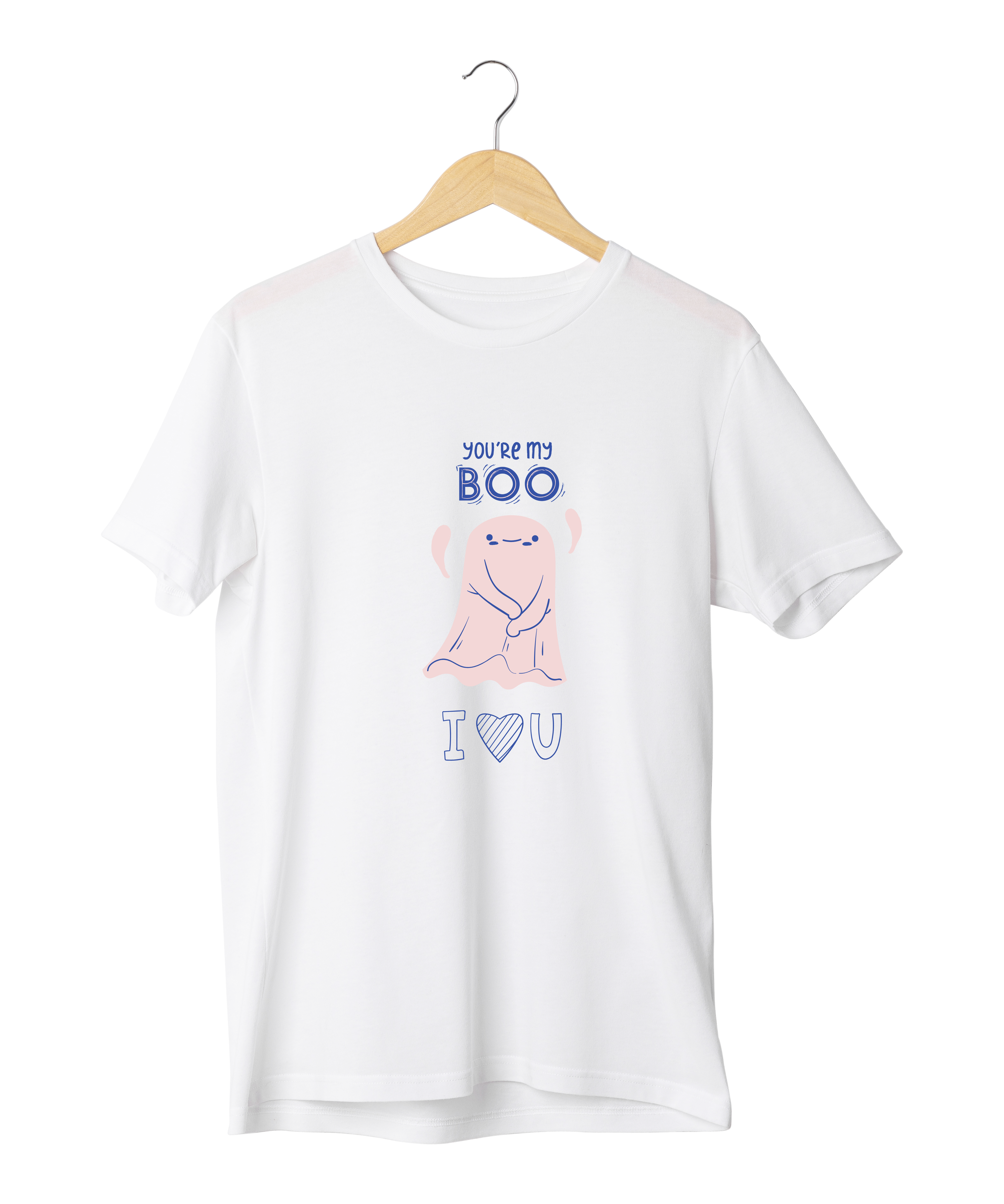 You are my Boo Design Reactive Dyed T-Shirt | 100% Cotton