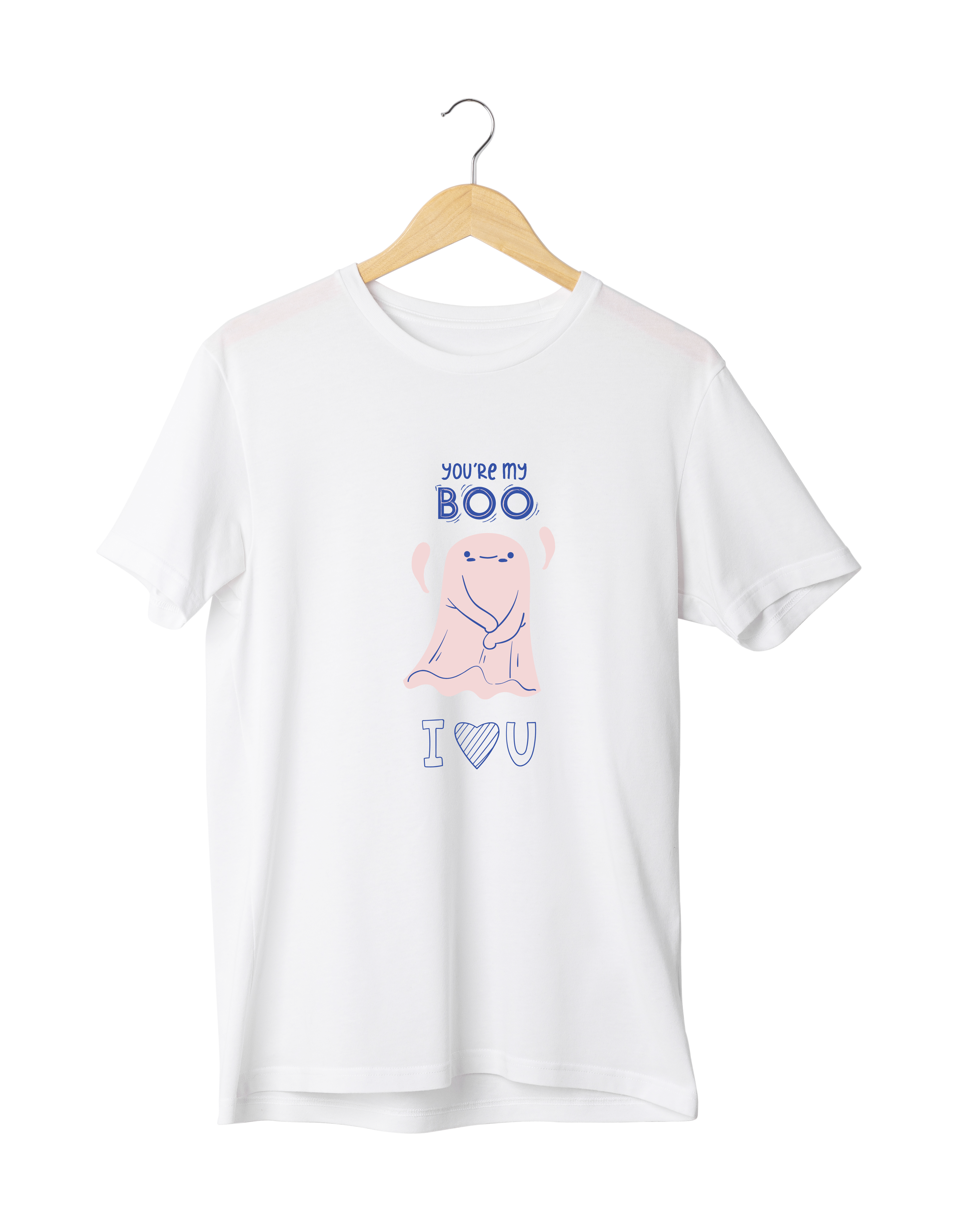 You are my Boo Design Reactive Dyed T-Shirt | 100% Cotton