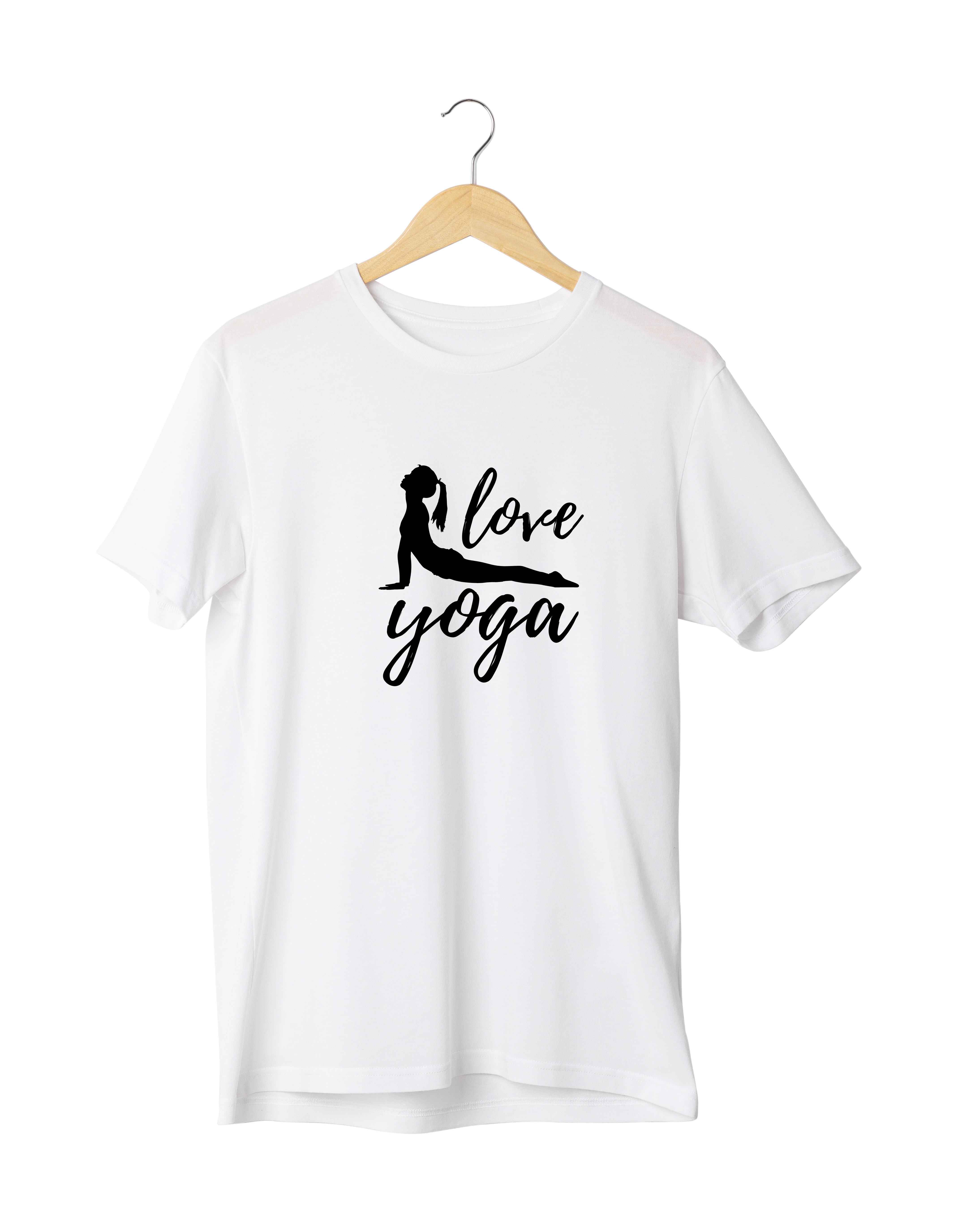 Love Yoga Design Reactive Dyed T-Shirt | 100% Cotton