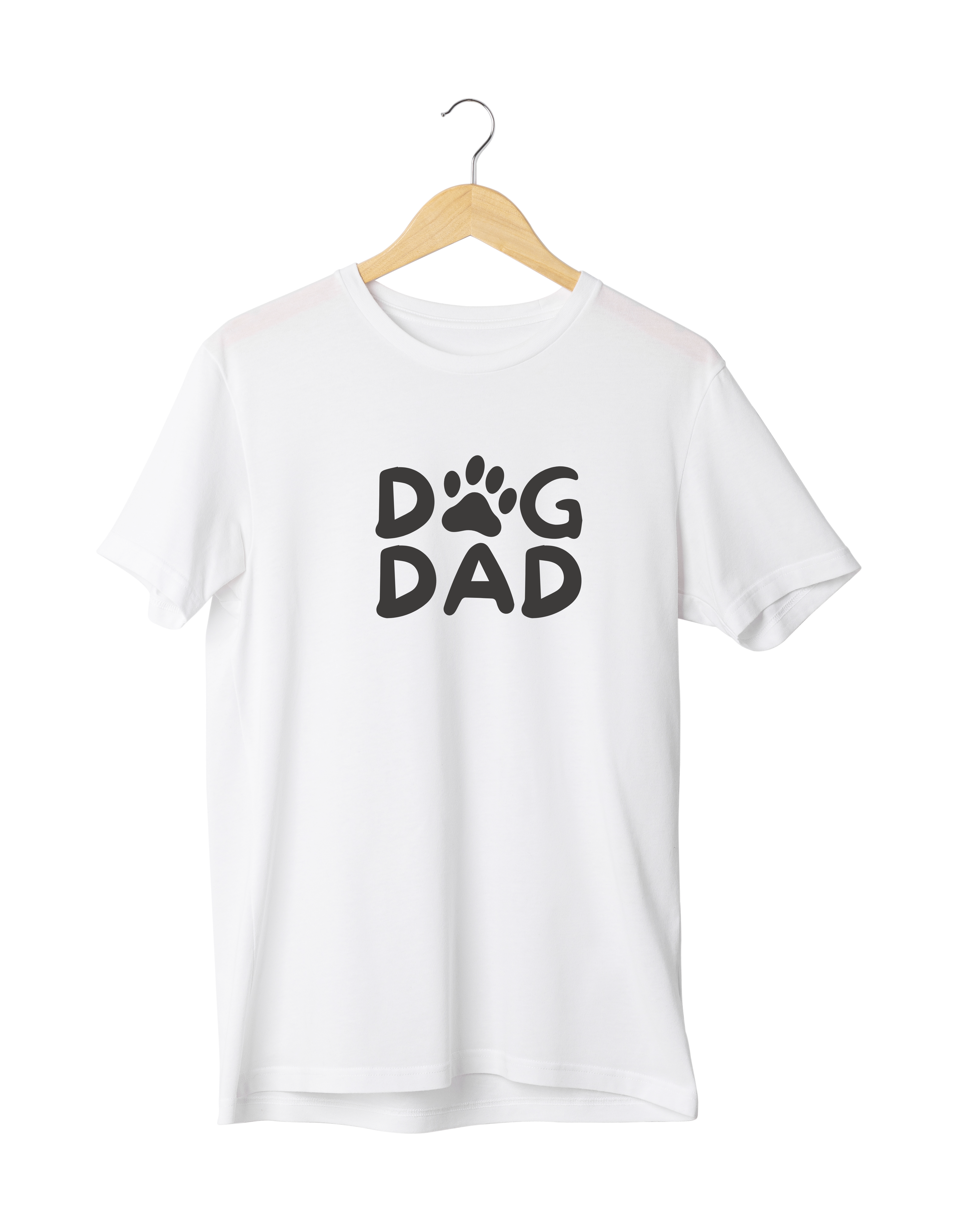 Dog Dad Design Reactive Dyed T-Shirt | 100% Cotton