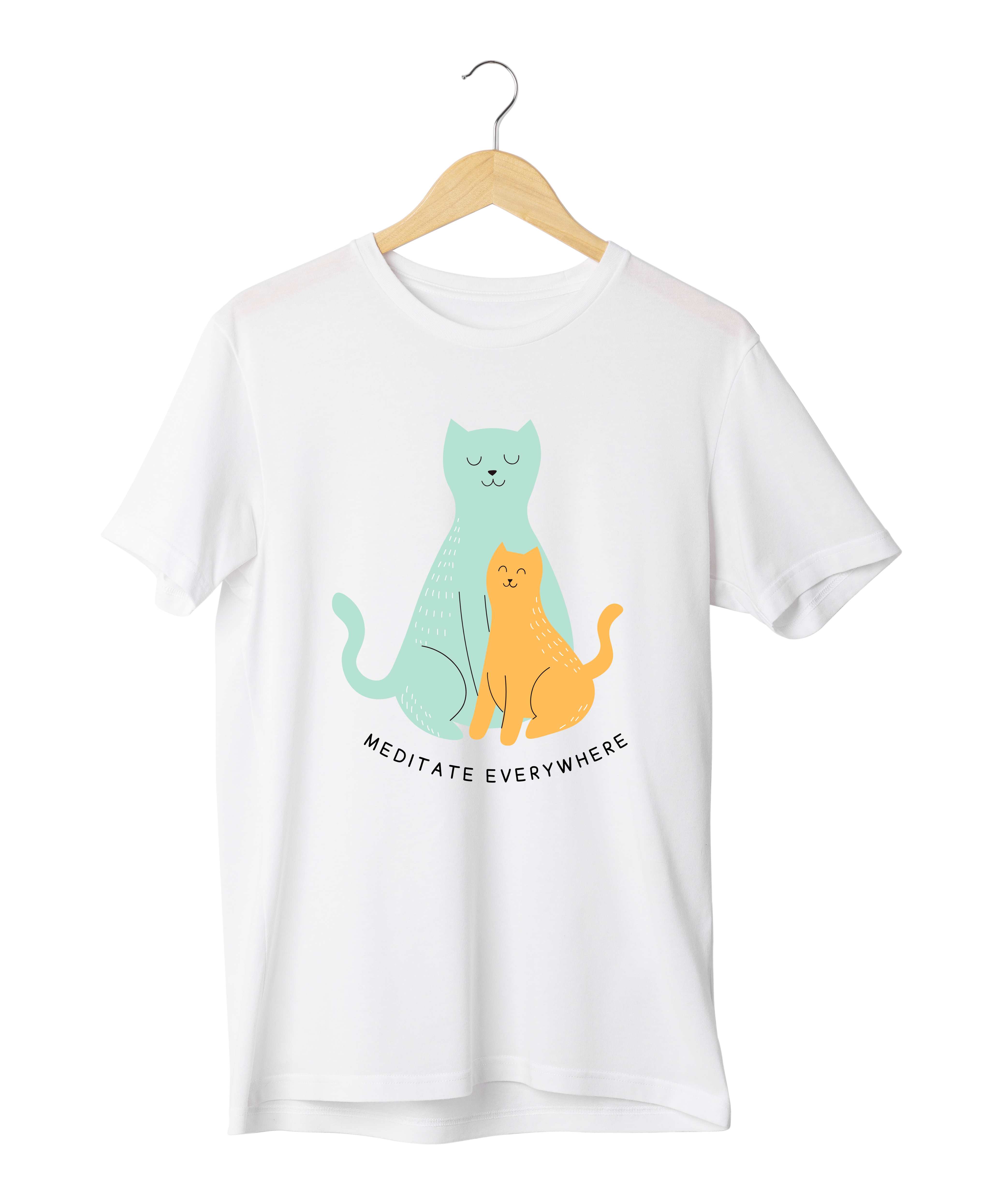 Mediate Everywhere Design Reactive Dyed T-Shirt | 100% Cotton