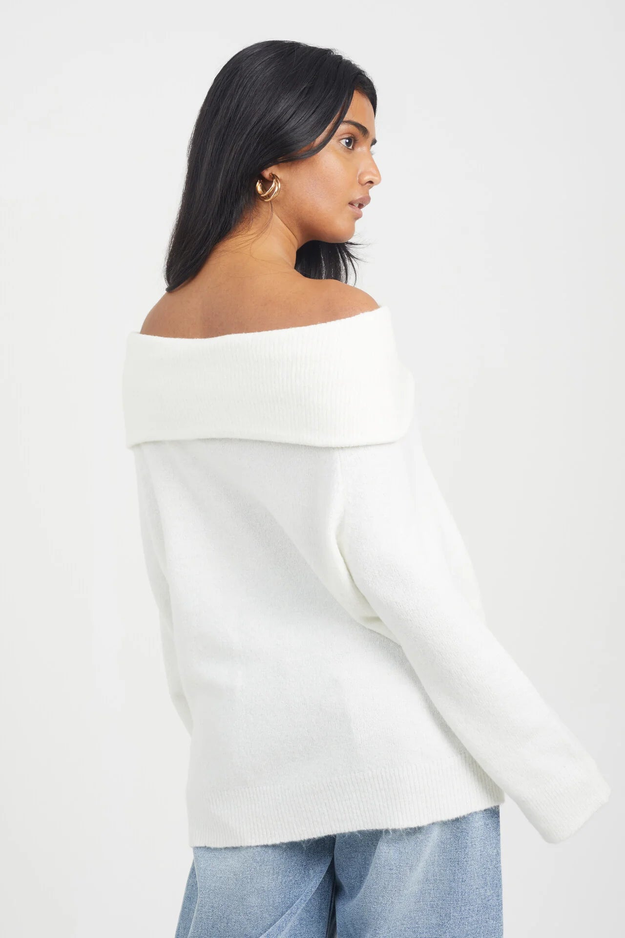 BARDOT JUMPER, IVORY