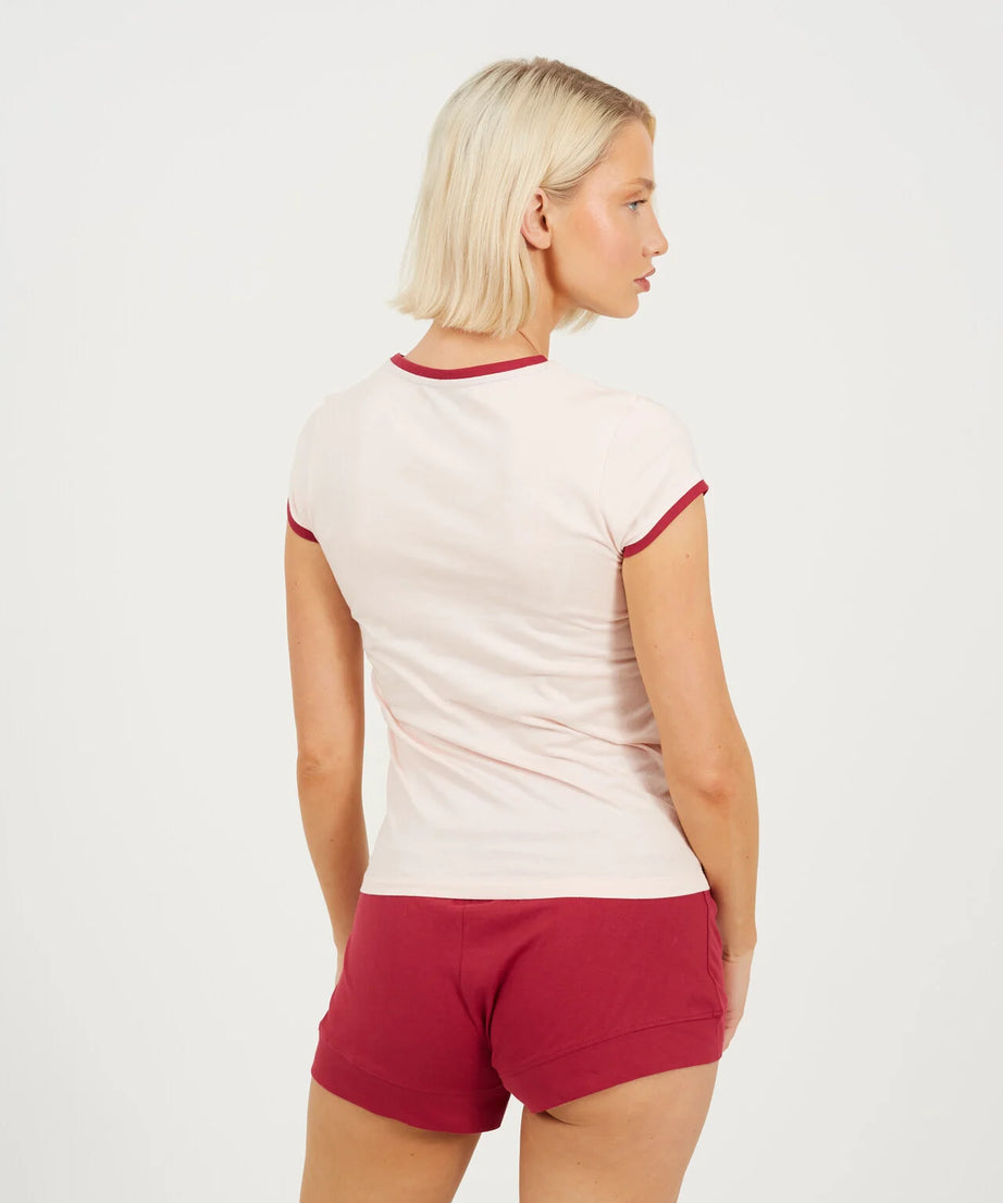 CHERRY COLA SHORT SLEEVE PRINTED PYJAMA SET