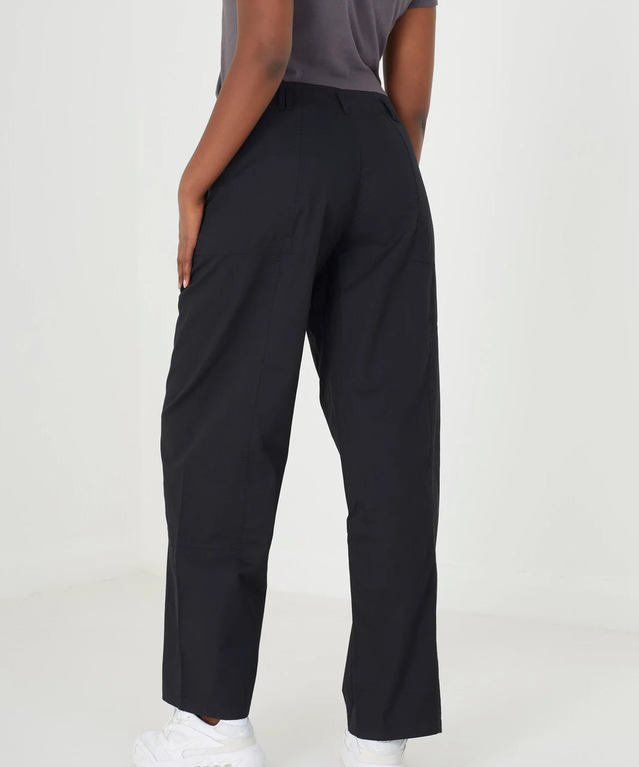 BLACK UILITY CARGO TROUSER