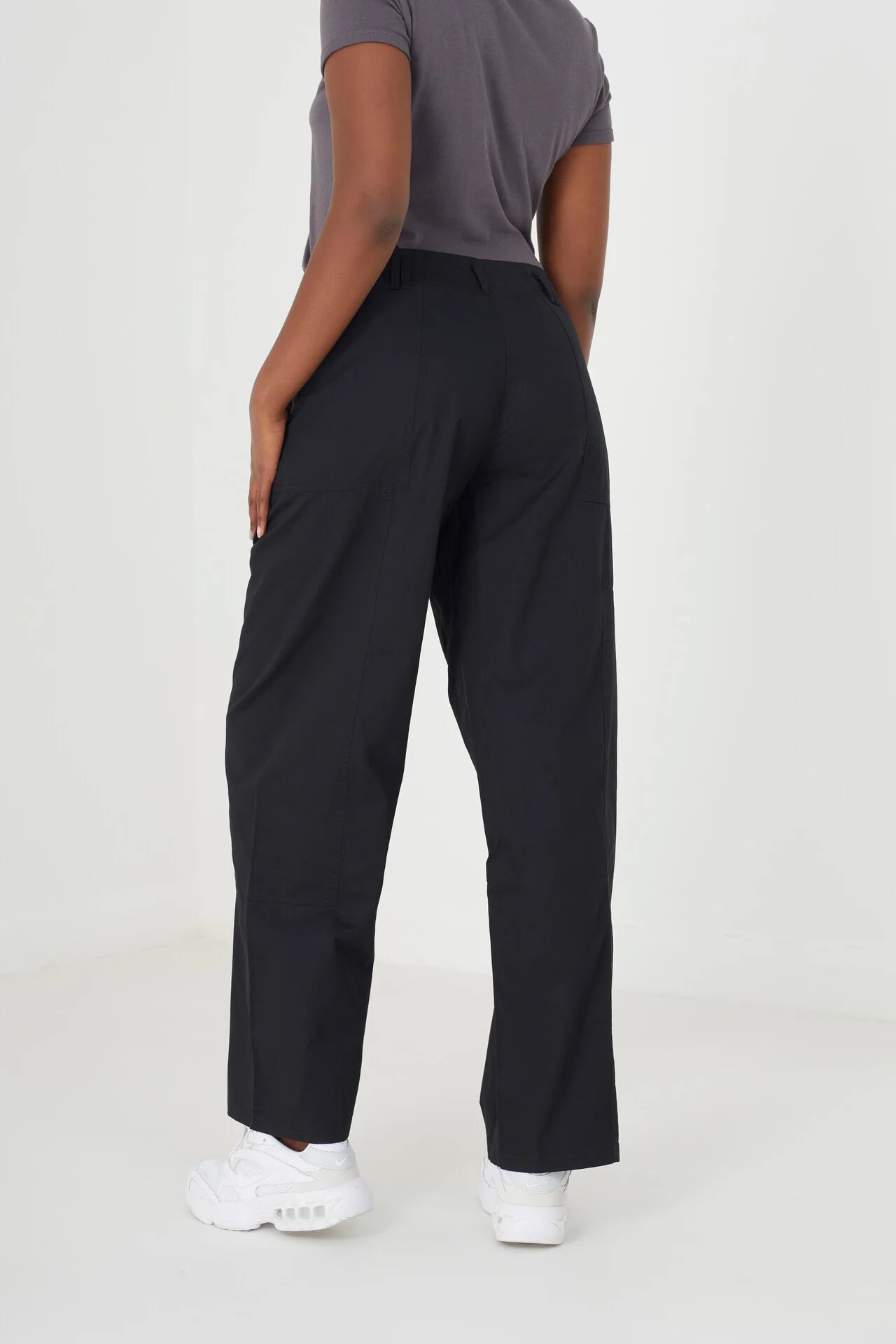 BLACK UILITY CARGO TROUSER