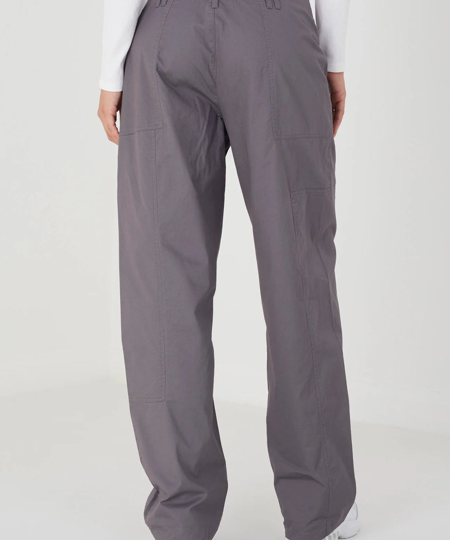 CHARCOAL UTILITY STYLE CARGO TROUSER