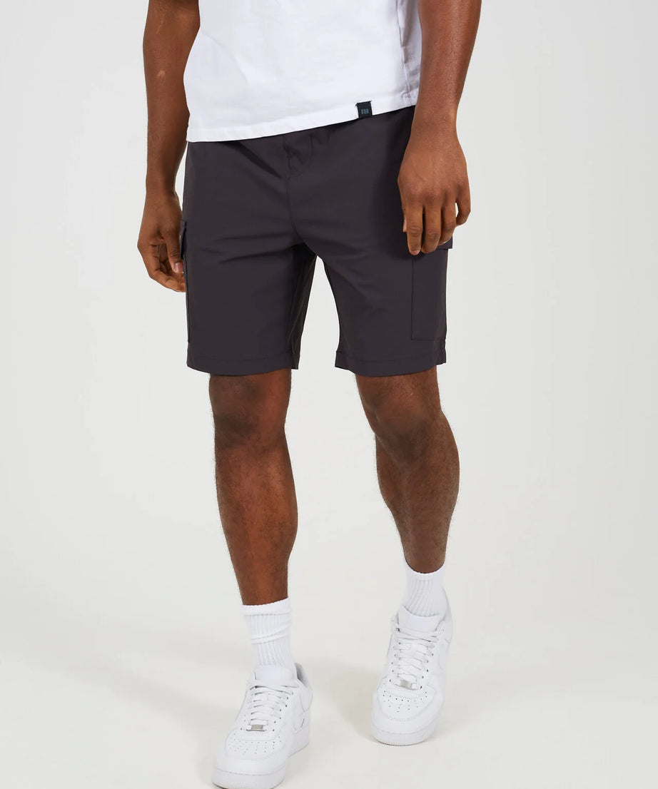 ELASTICATED WAIST CARGO SHORTS