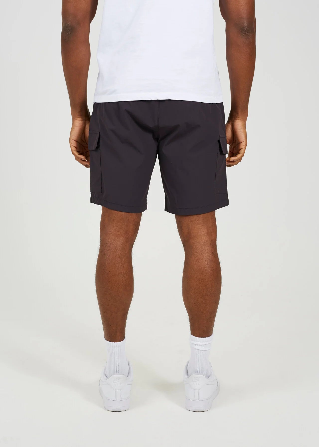 ELASTICATED WAIST CARGO SHORTS