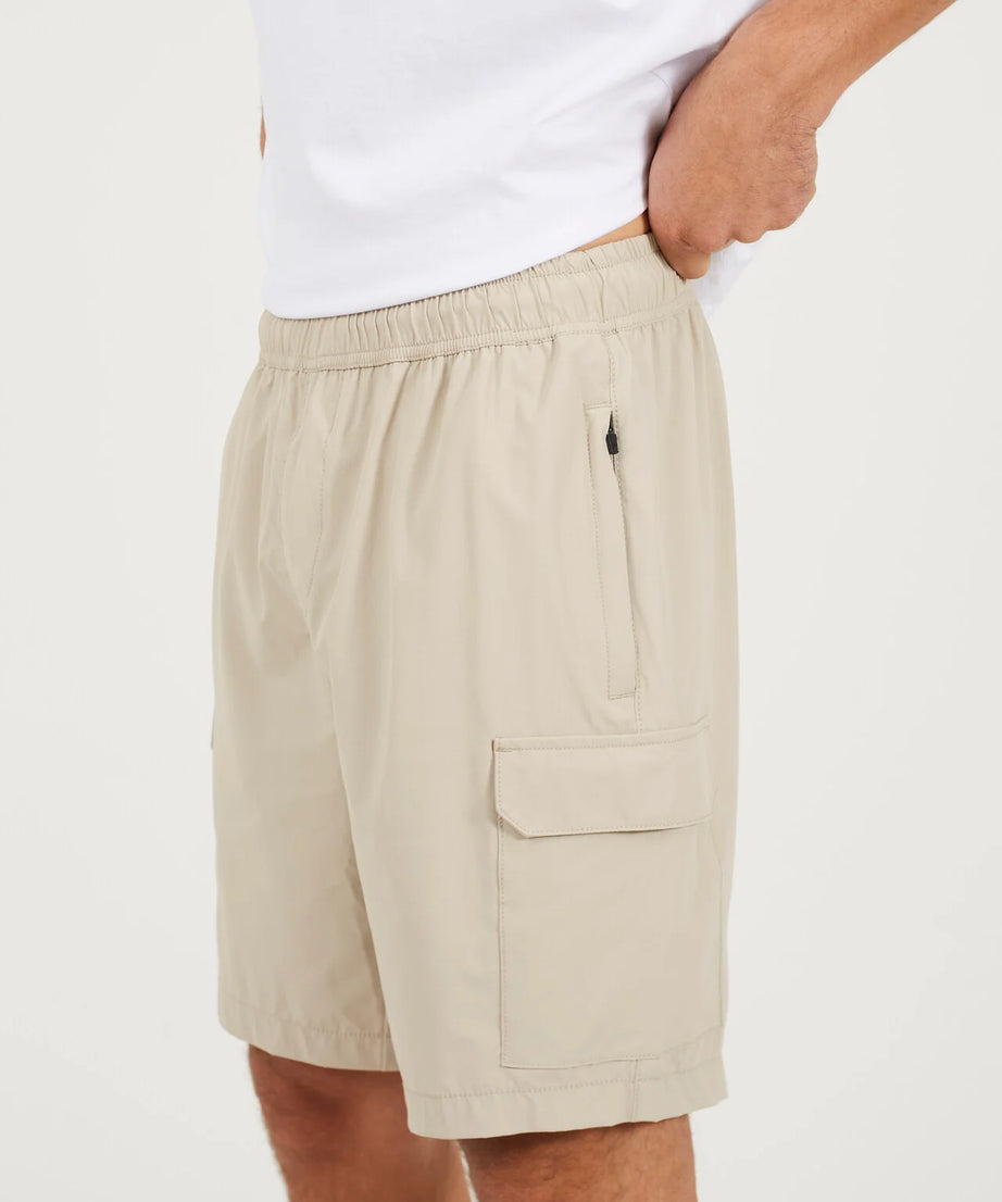 CARGO STYLE WOVEN SHORTS