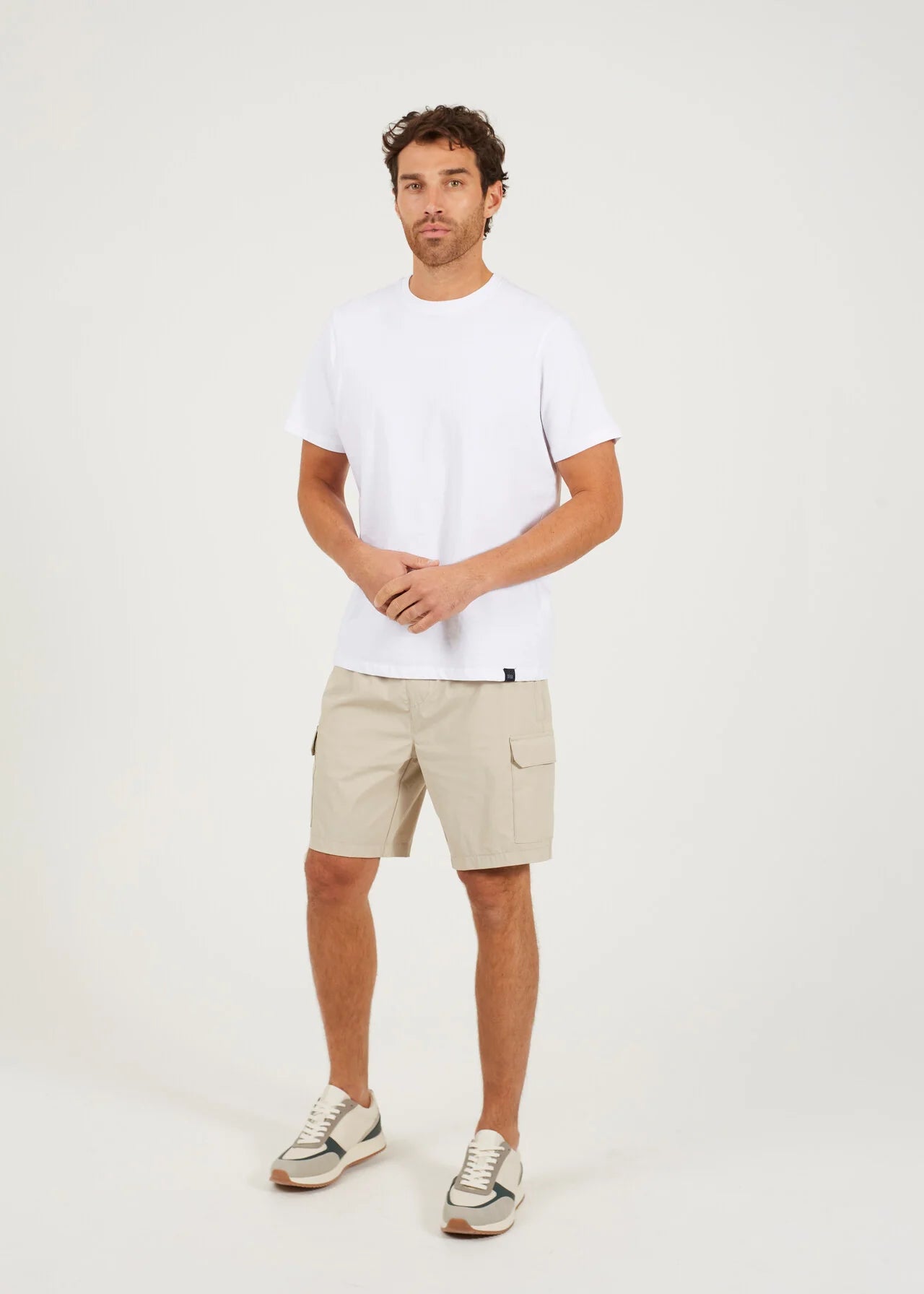 CARGO STYLE WOVEN SHORTS