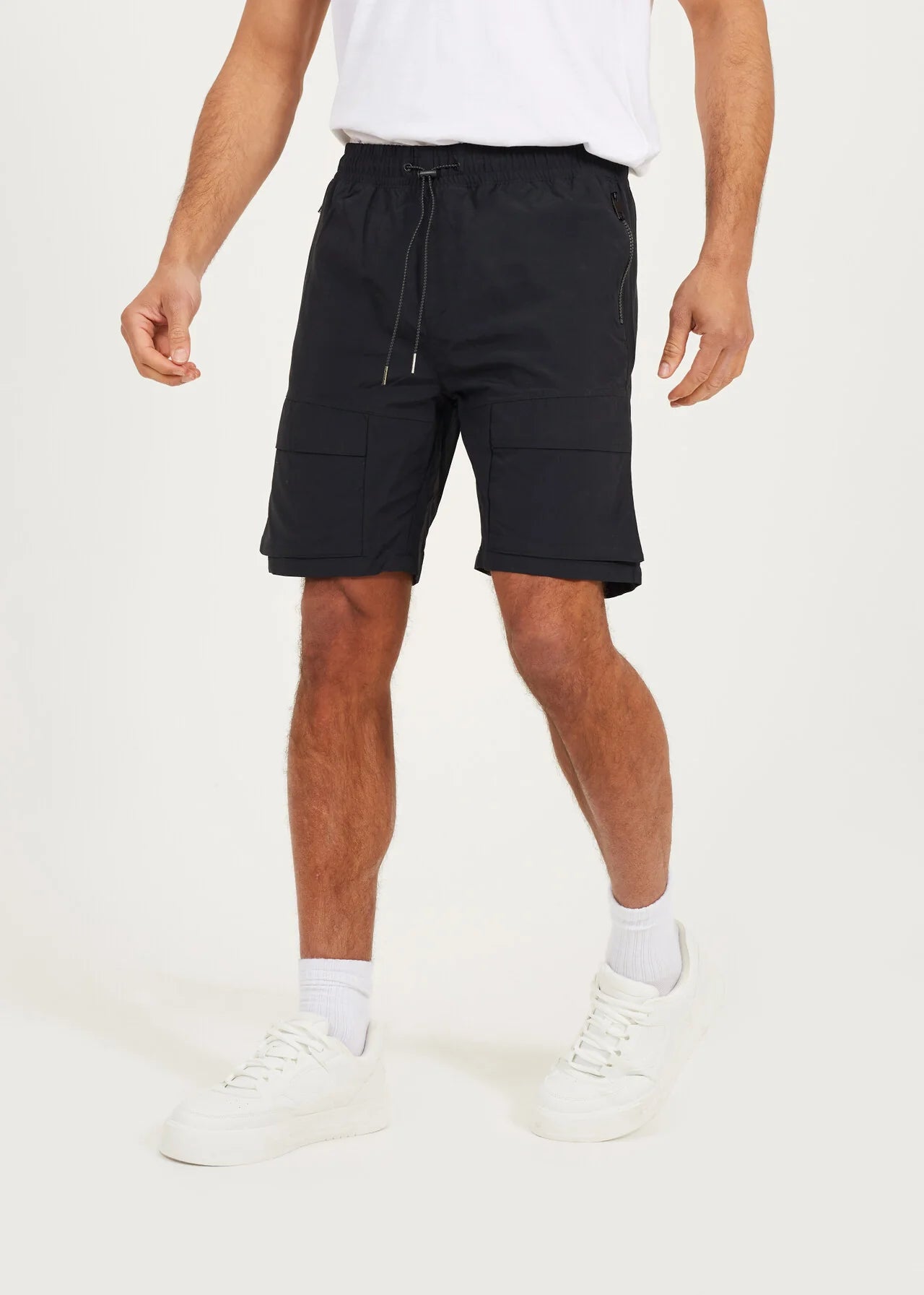 UTILITY DRAWCORD WOVEN SHORTS