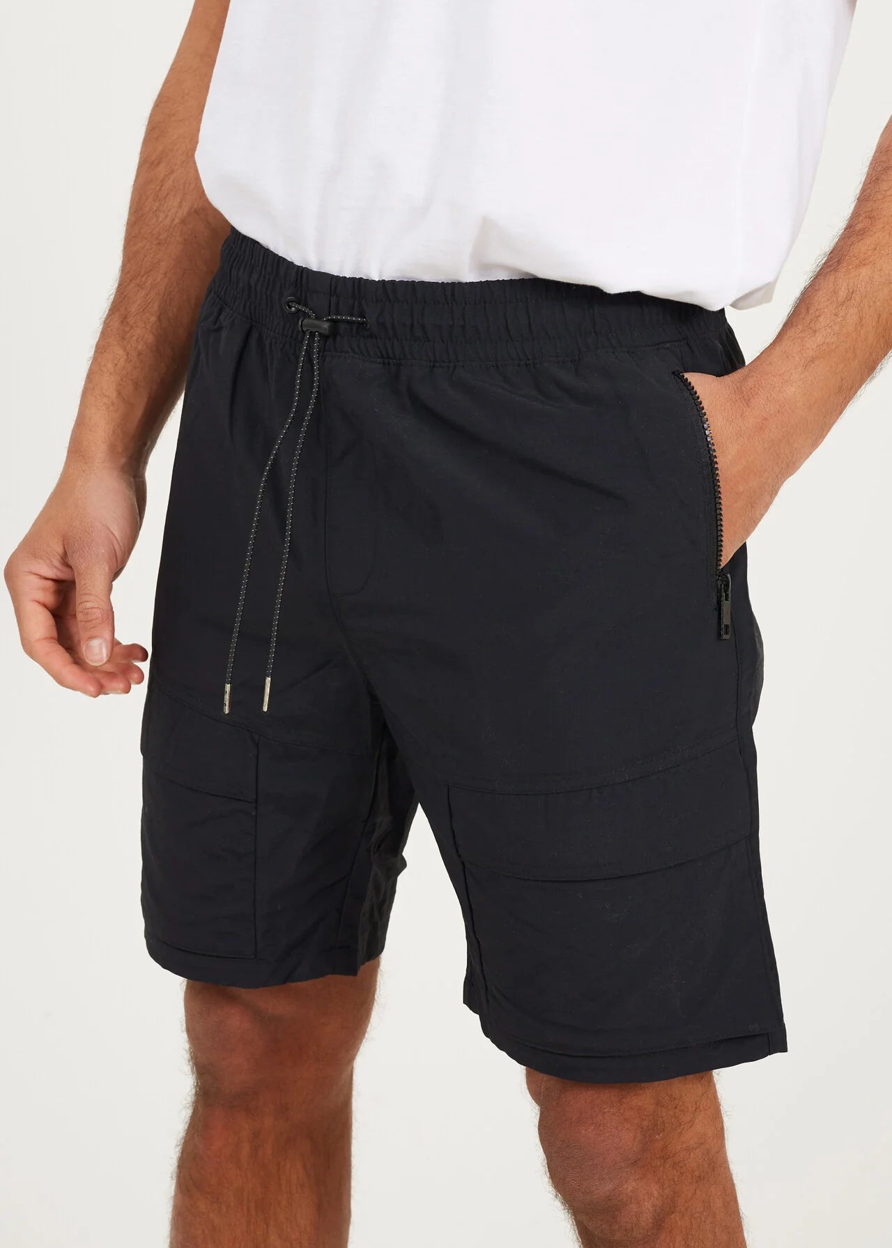 UTILITY DRAWCORD WOVEN SHORTS