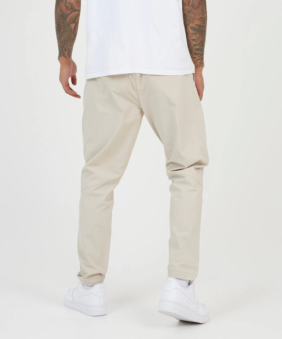 RIPSTOP DESIGN TROUSERS, STONE