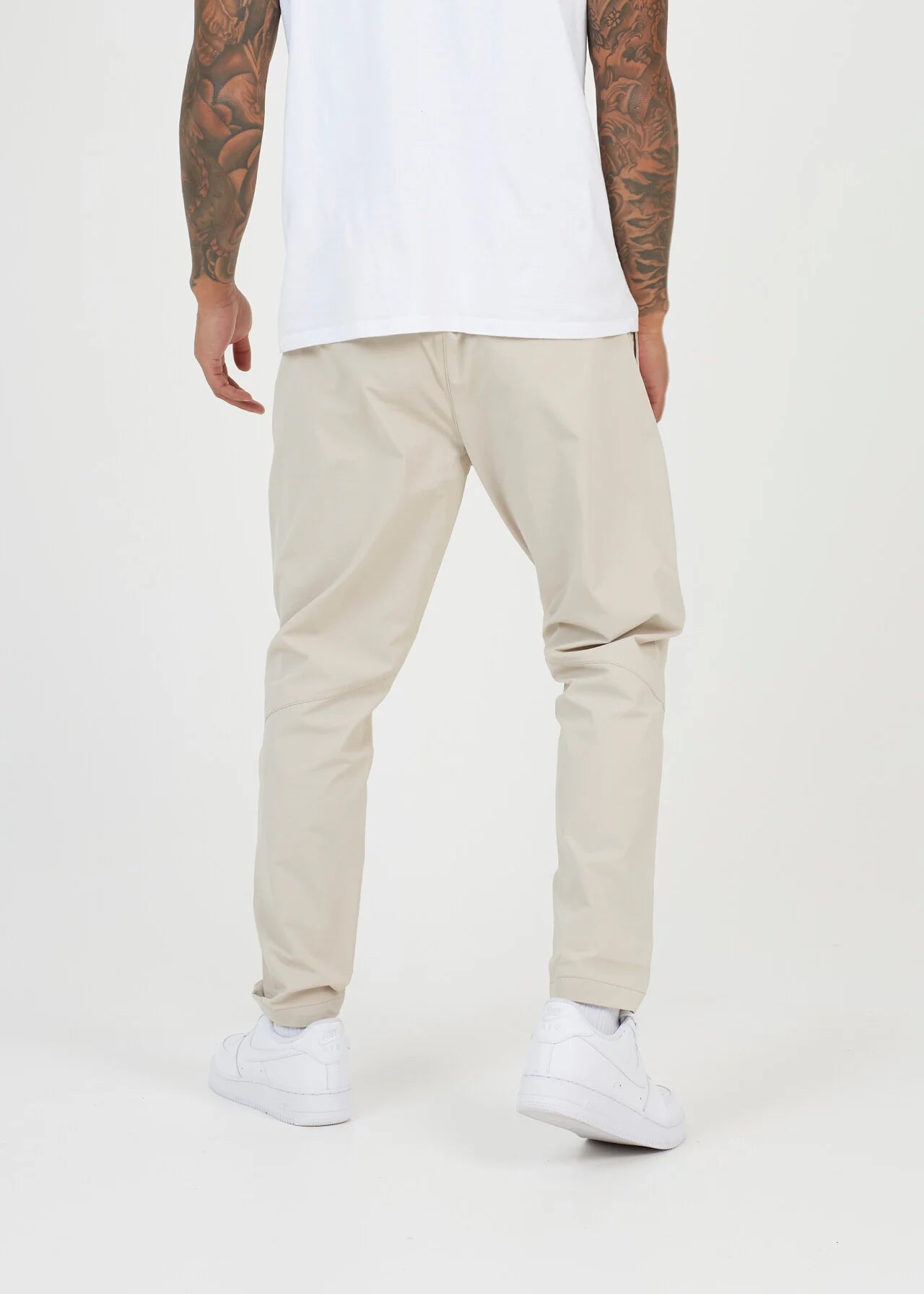 RIPSTOP DESIGN TROUSERS, STONE