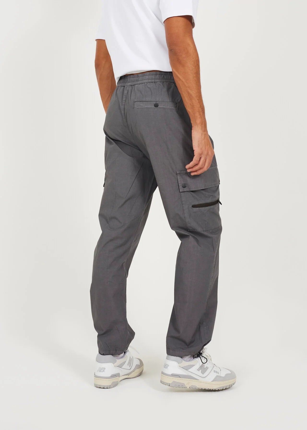 COTTON POPLIN CARGO PANT