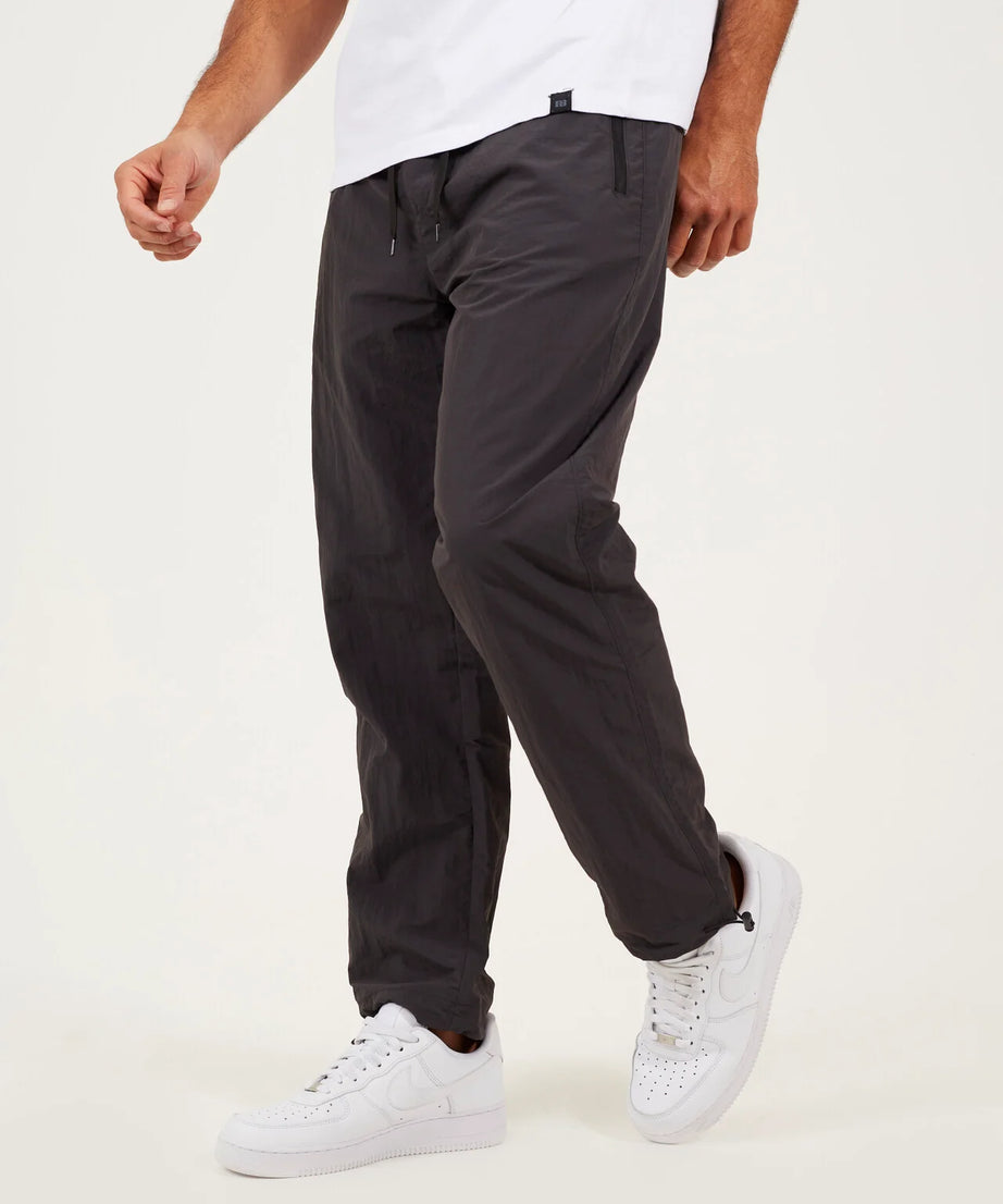 TASLAN LOOSE FIT CARGO PANTS, DARK GREY