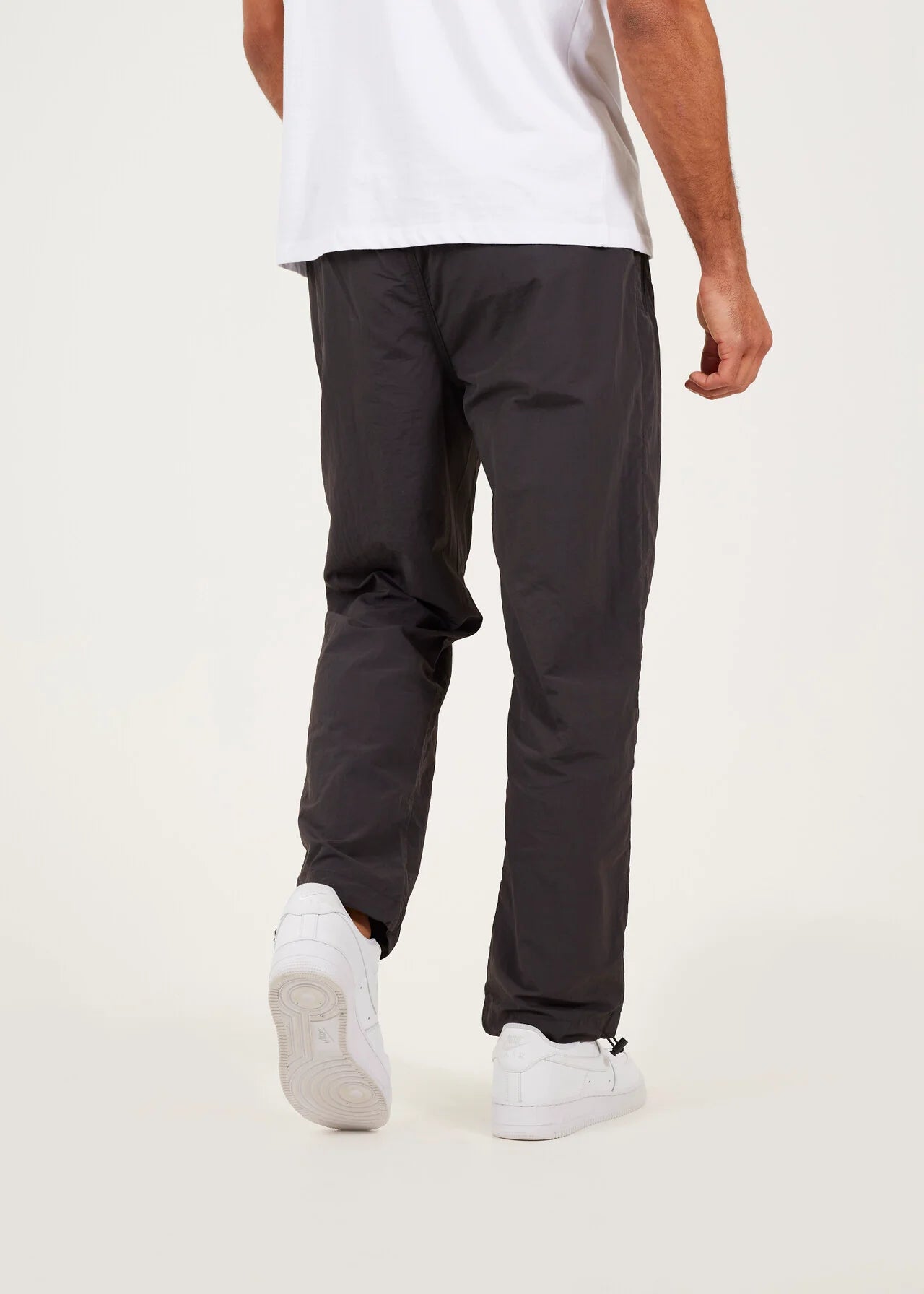 TASLAN LOOSE FIT CARGO PANTS, DARK GREY