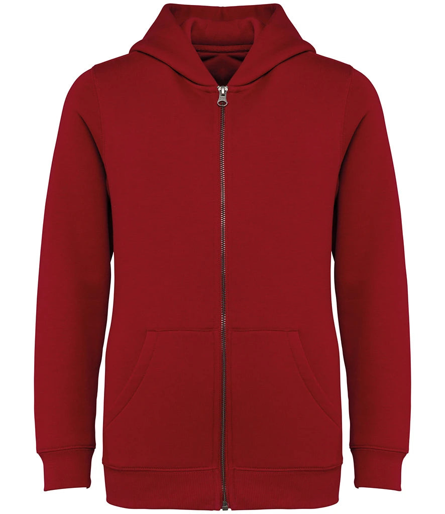 Native Spirit Kids Full Zip Hoodie – Organic Cotton & Recycled Polyester