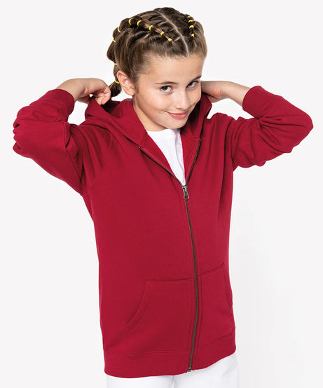 Native Spirit Kids Full Zip Hoodie – Organic Cotton & Recycled Polyester