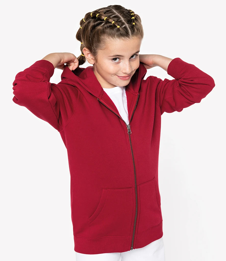 Native Spirit Kids Full Zip Hoodie – Organic Cotton & Recycled Polyester