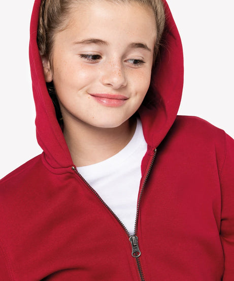 Native Spirit Kids Full Zip Hoodie – Organic Cotton & Recycled Polyester