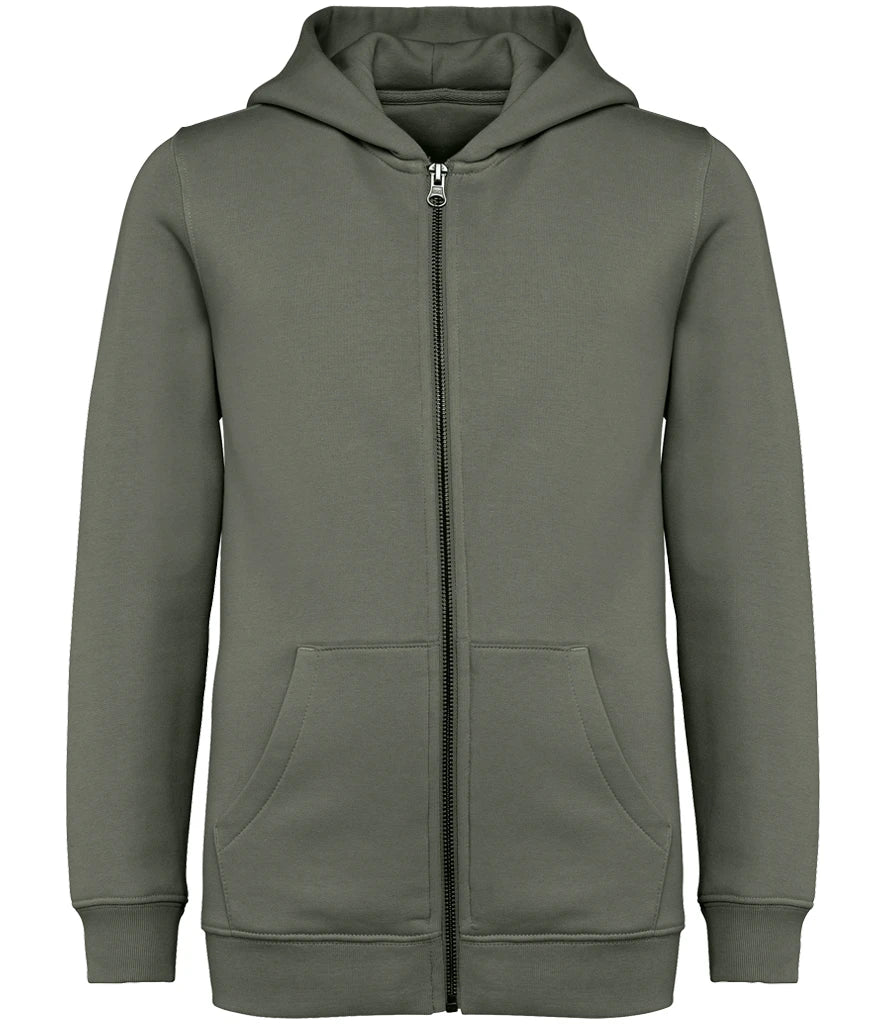 Native Spirit Kids Full Zip Hoodie – Organic Cotton & Recycled Polyester