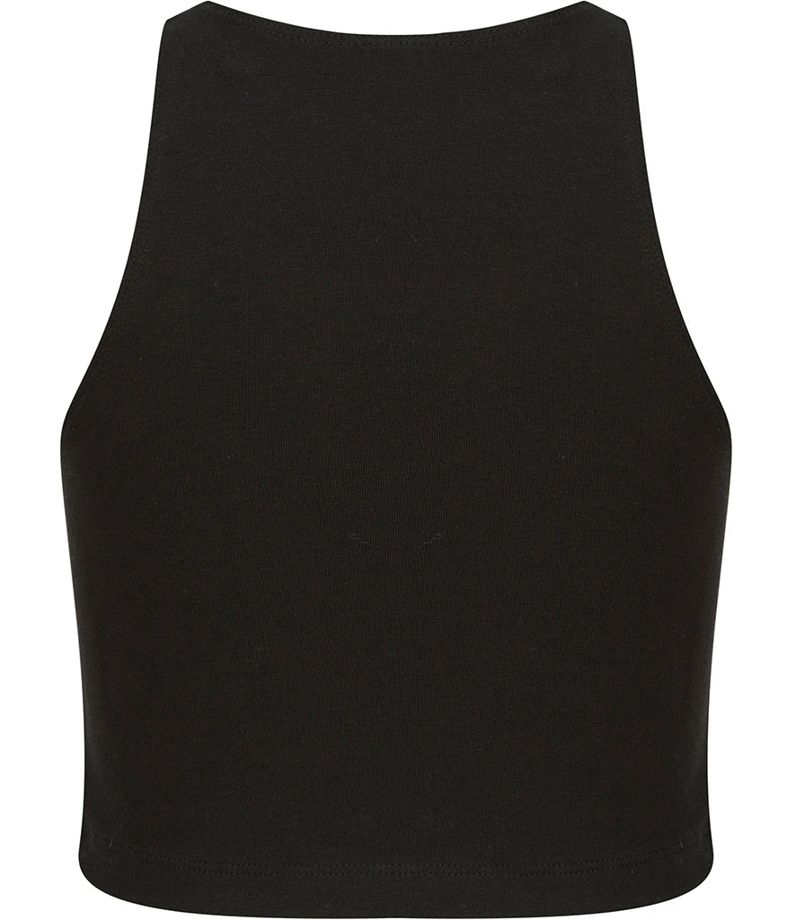 SF Clothing Kids Cropped Top – Soft Cotton Stretch | Racer Front & Back | Ages 5–12