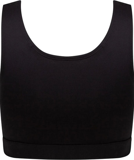 Kids Fashion Crop Top – Jacquard Band | Non-Transparent | Ages 5–12