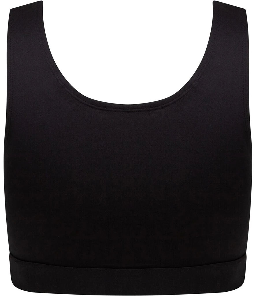 Kids Fashion Crop Top – Jacquard Band | Non-Transparent | Ages 5–12