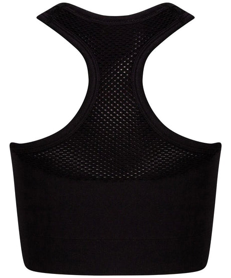 Tombo Kids Seamless Crop Top – Racer Back | Soft Stretch Activewear