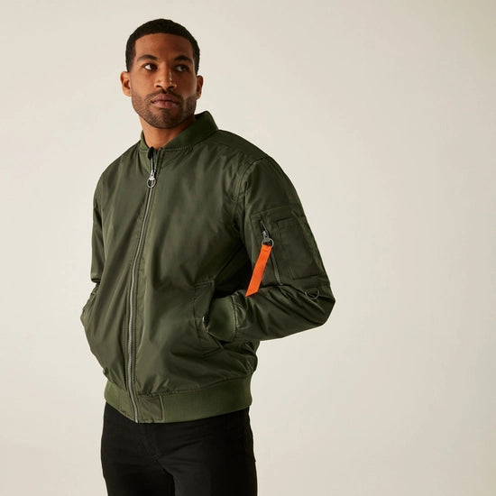 Men's Pilot Jacket | Dark Khaki