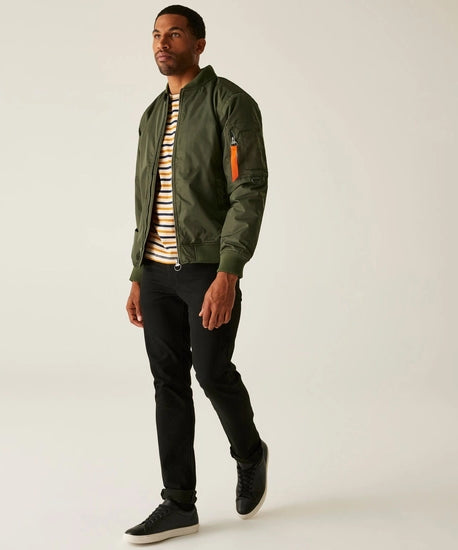 Men's Pilot Jacket | Dark Khaki