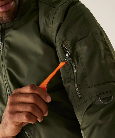 Men's Pilot Jacket | Dark Khaki