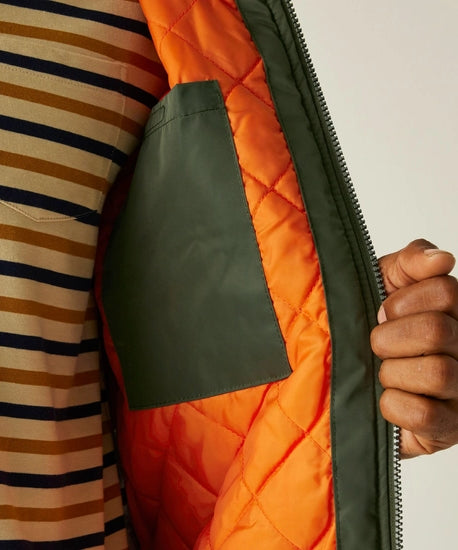 Men's Pilot Jacket | Dark Khaki