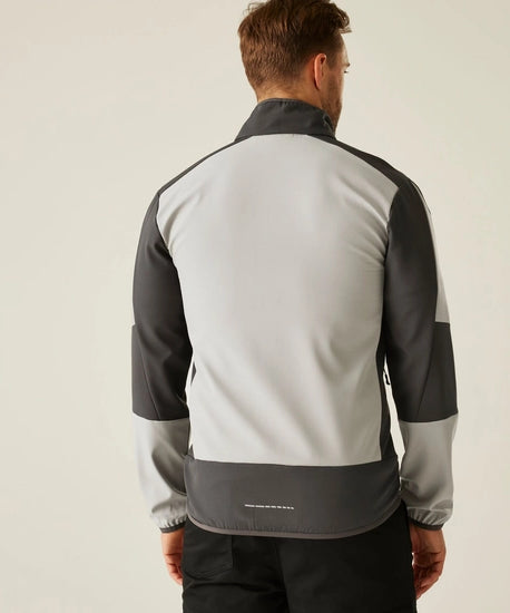 Men's E-Volve 2 Layer Softshell Jacket | Mineral Grey Ash
