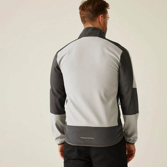 Men's E-Volve 2 Layer Softshell Jacket | Mineral Grey Ash