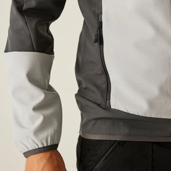 Men's E-Volve 2 Layer Softshell Jacket | Mineral Grey Ash