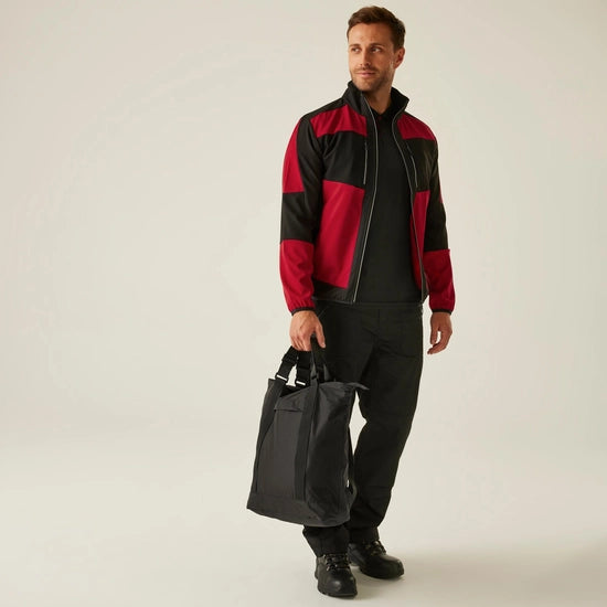 Men's E-Volve 2 Layer Softshell Jacket | Classic Red Black