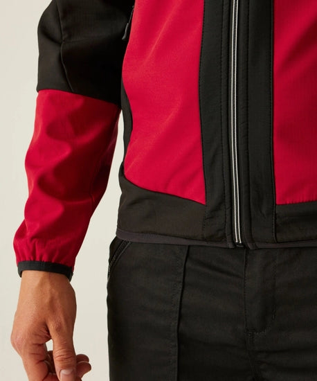 Men's E-Volve 2 Layer Softshell Jacket | Classic Red Black