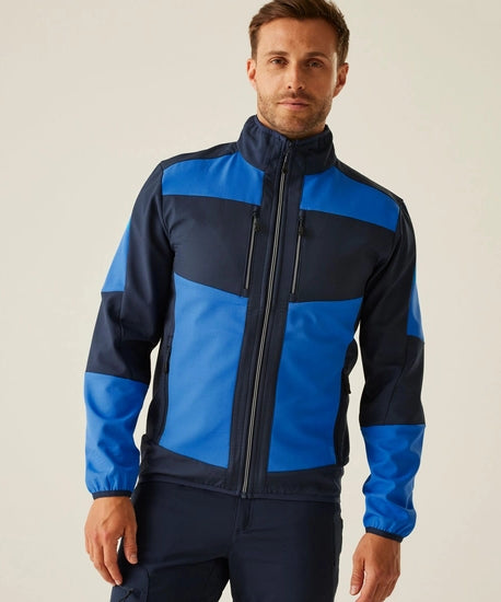 Men's E-Volve 2 Layer Softshell Jacket | Strong Blue Navy