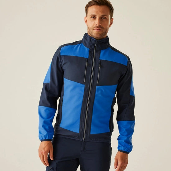 Men's E-Volve 2 Layer Softshell Jacket | Strong Blue Navy