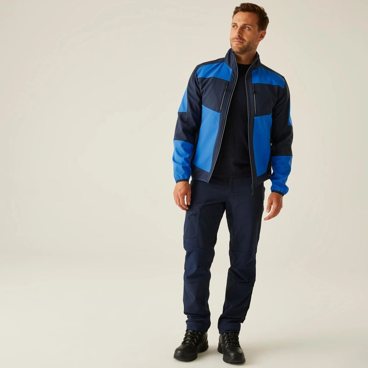 Men's E-Volve 2 Layer Softshell Jacket | Strong Blue Navy