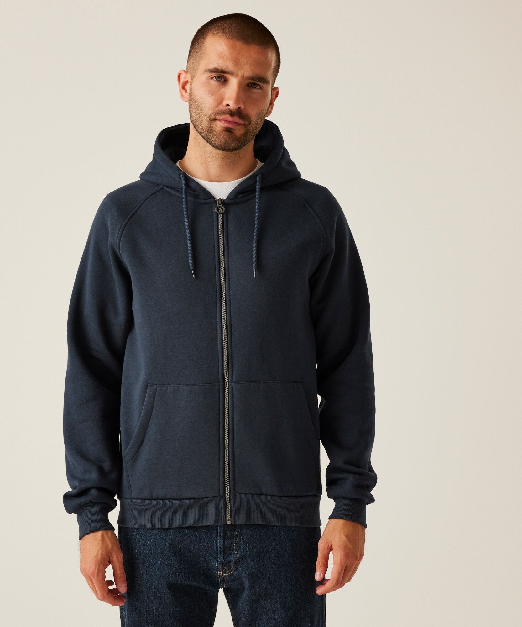 Men's Pro FZ Hoodie | Navy