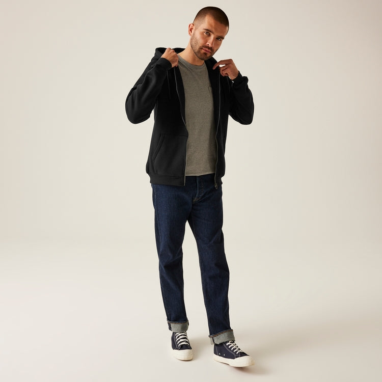 Men's Pro FZ Hoodie Black