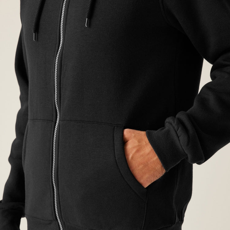 Men's Pro FZ Hoodie Black