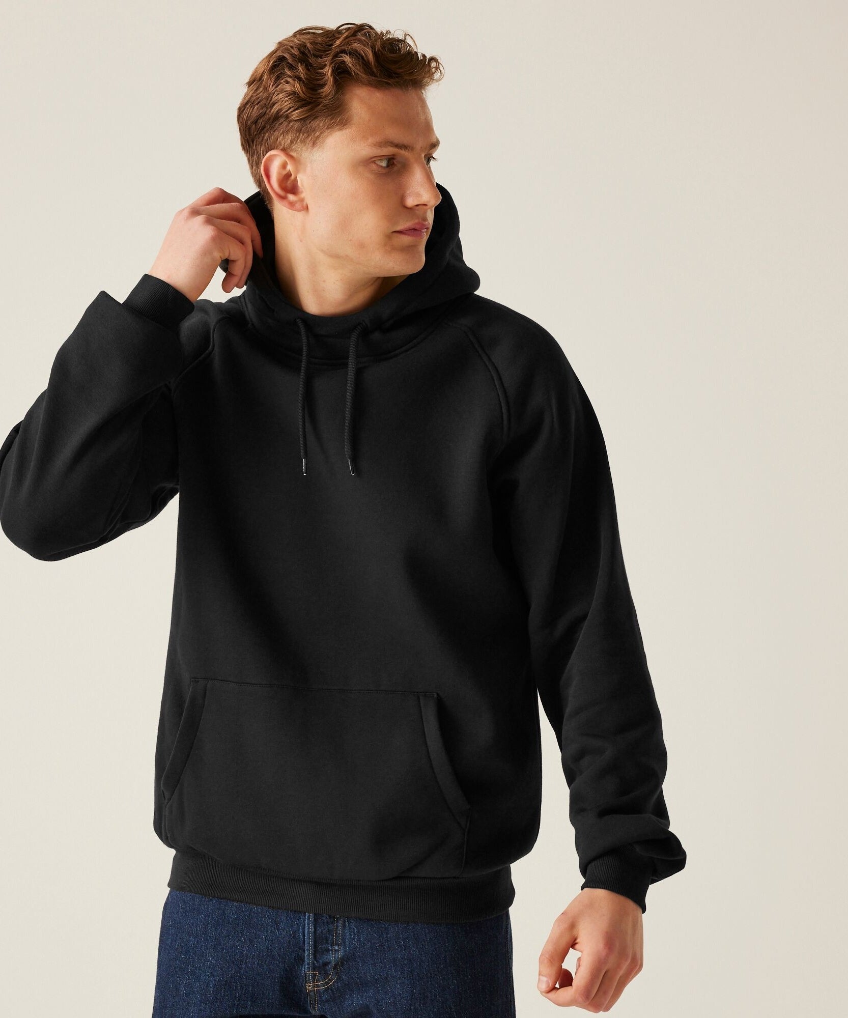Men's Pro Overhead Hoodie | Black