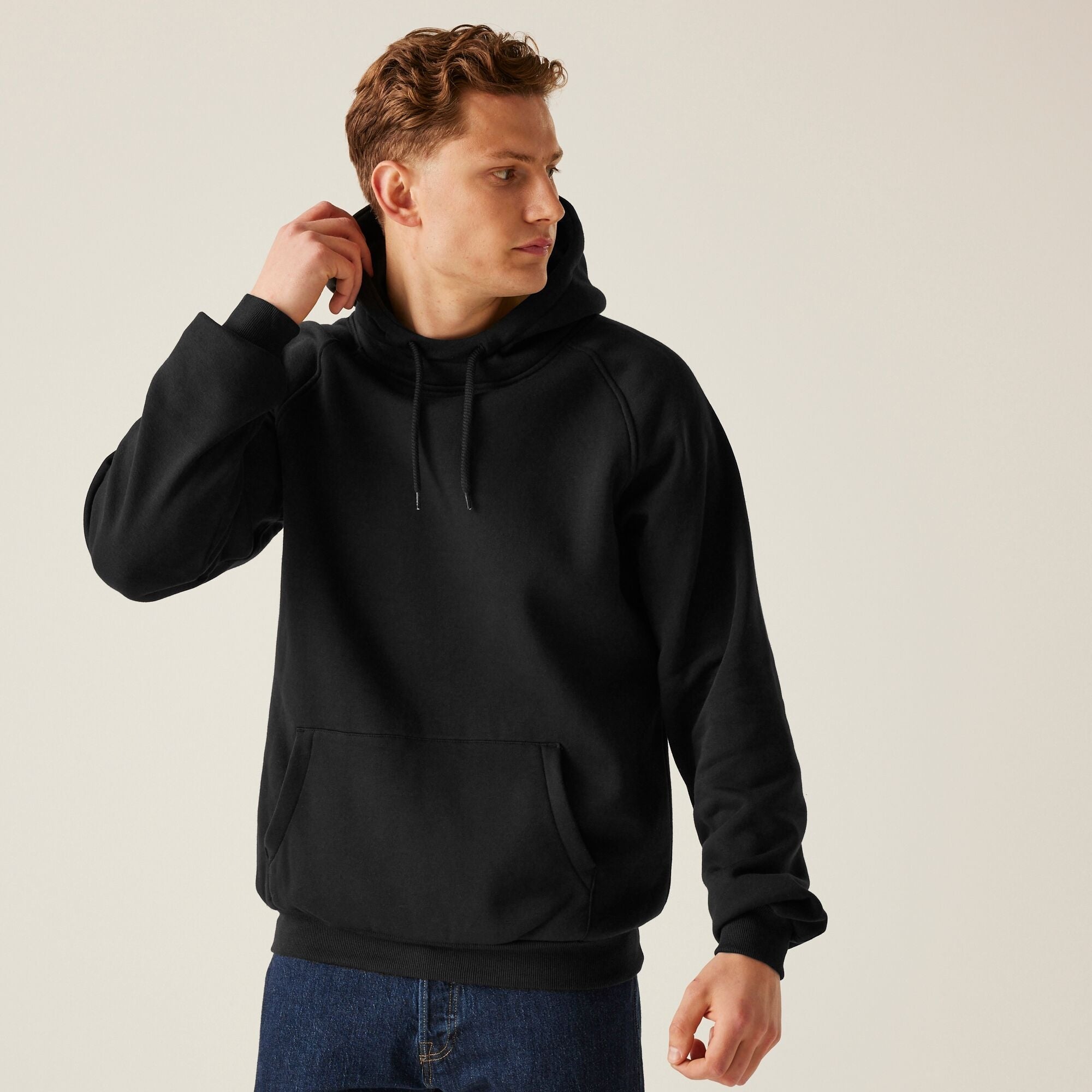 Men's Pro Overhead Hoodie | Black