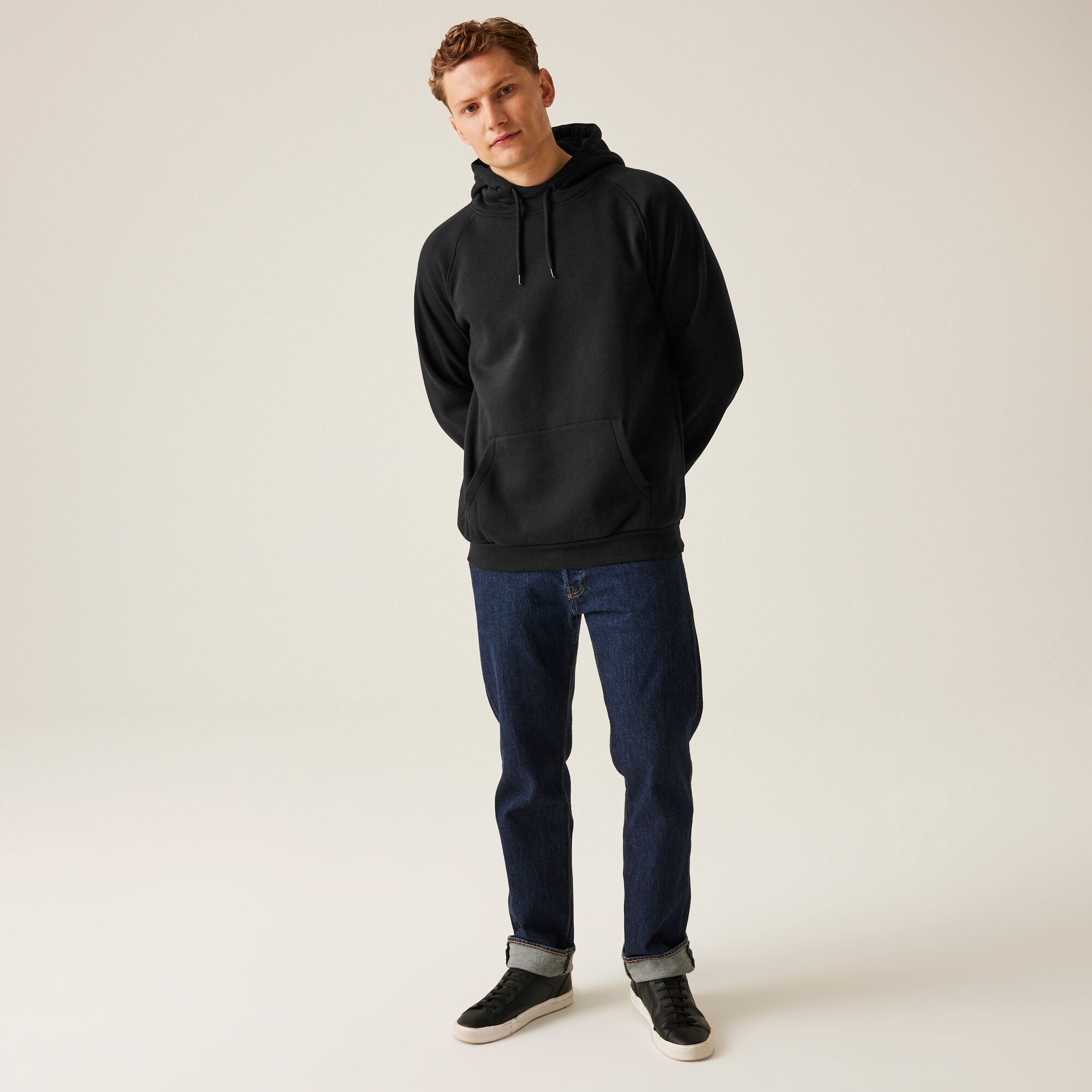 Men's Pro Overhead Hoodie | Black