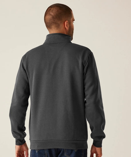 Men's Pro Quarter Zip Sweatshirt | Seal Grey