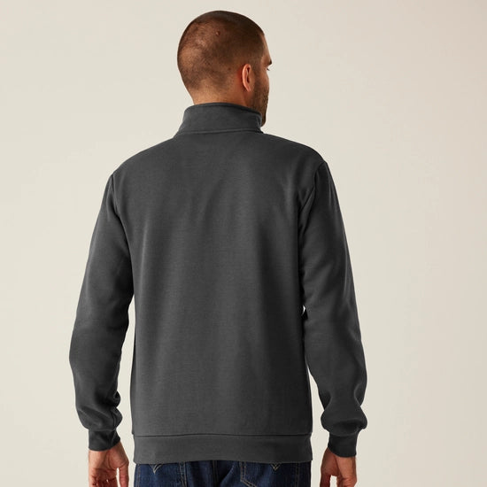 Men's Pro Quarter Zip Sweatshirt | Seal Grey